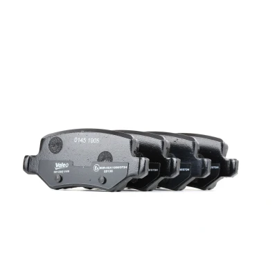 Image of 1684200420, 1694200420, 1694201120, 1694201420, 1694201720 Brake pad set VALEO 301583 MERCEDES BENZ: A Class, B Class