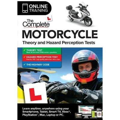 Image of The Complete Motorcycle Theory &amp; Hazard Perception Test Online Subscription