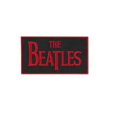 Image of Beatles The Red Patch Badge Embroidered Iron on Applique Souvenir Accessory