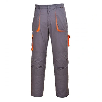 Image of Portwest Texo Contrast Trouser, Size: M, Colour: Grey, TX11GRRM