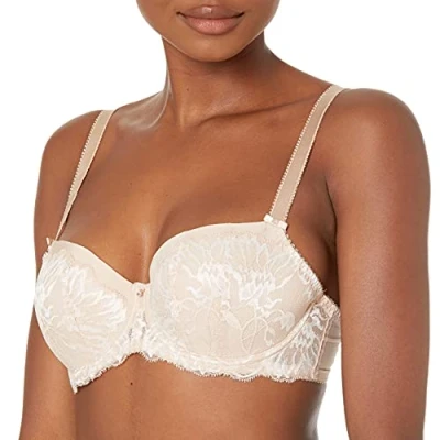 Image of Fantasie Aubree Padded Half Cup Bra Natural Beige 34DD