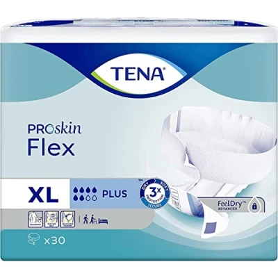 Image of TENA Flex Plus scahp723430 Extra Large comfistretch Pack 30