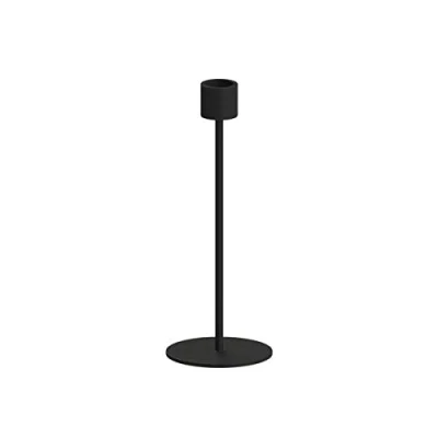 Image of Candlestick 21cm Black