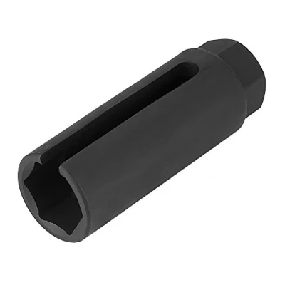 Image of Qiilu Oxygen Sensor Removal Socket, 22MM, Universal Black Car Tool, 3/8&quot; Drive, Includes Socket