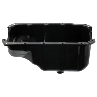 Image of 46515152, 7724615, 91200665 oil Sump FEBI BILSTEIN 37576 with an drain plug Sheet Steel FIAT: Panda II Hatchback, Punto Hatchback
