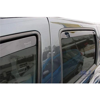 Image of HEKO 13108 Wind Deflectors Fits Dacia Duster 5 Door 2010 On (4 Pieces)