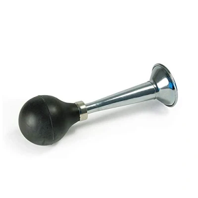 Image of Bristol Novelty BA282 Clown Horn 1pc, unisex adult, Silver, One Size