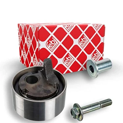 Image of 13069AA031, 13069AA032, 13069AA033, 13069AA034, 13069AA035 Tensioner Pulley, timing belt FEBI BILSTEIN 27536 with brake caliper screws, screw