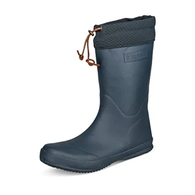 Image of Bisgaard Rubber boot &quot;WINTER THERMO&quot;, Unisex Kids&#039; Ankle Boots, Blue (20 Blue), 10 Child UK (28 EU)