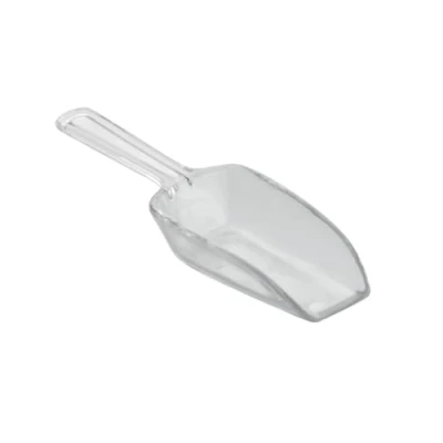 Image of iDesign Measuring Scoop Set of 4, Spoons in different Sizes, Made Durable Plastic, Scoops for Sweets, Kitchen, Flour, Pantry and Utility Room, Clear, 31299