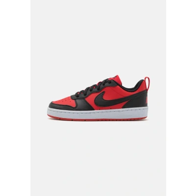 Image of Nike Sportswear Court Borough Recraft Unisex Trainers for kids, Size: 3, University red/black/white Imitation leather/ textile