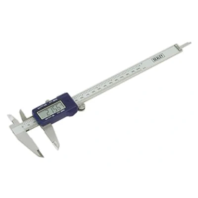 Image of Sealey Digital Vernier Caliper 0 200mm(0 8&quot;)