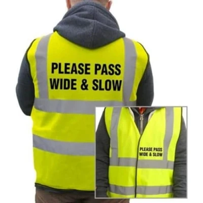 Image of Supreme TTF AEC6351 Please Pass Wide &amp; Slow High Visibility Printed Vest
