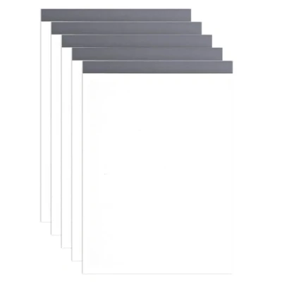 Image of M&amp;G 3x5 Pocket Note Pads, 5 Pack A7 Small Legal Pads 70 Sheets Mini Notepads Writing Pad College Blank Calculus Memo Paper Tablet Kraft Cover for Work Taking Math Drawing
