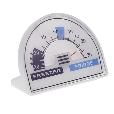 Image of Fridge Thermometer or Freezer Dial With Recommended Temperature Zones Cooler Chiller