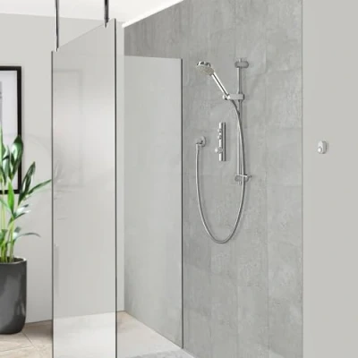 Image of Aqualisa iSystem Smart Shower Concealed with Adjustable Head (HP/Combi)