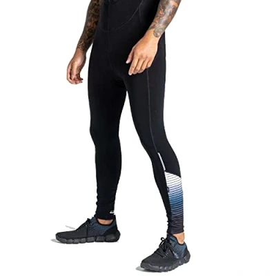 Image of Dare 2b Men&#039;s Quick Drying Aep Virtuous Bibbed Cycling Tight Black, Size: Xxl