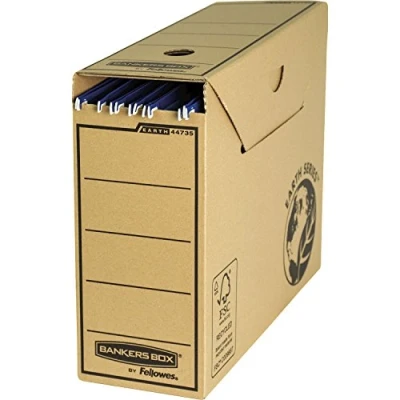 Image of Bankers Box Earth Series 4473502 Suspension File, 265 x 322 mm, Brown/Green