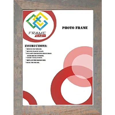 Image of OSUK Limited Maxi Poster Frame 36 x 24 Inch Photo Picture 61cm 91.5cm (Rustic Silver)