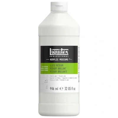 Image of Liquitex Professional Acrylic Medium for Paint, Gloss, 946 ml