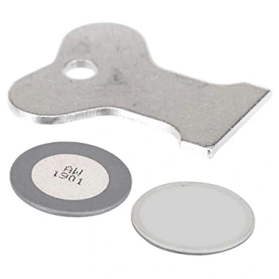 Image of Spares2go Transducer Discs Disks for Dimplex Opti Myst Electric Heater Fire (Pack of 2)
