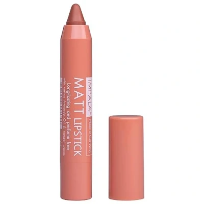 Image of IMPALA Automatic Matt Café Latte Color Lipstick No. 05 Long Lasting Matte Hydrating with High Pigmentation Creamy Texture Balm Effect