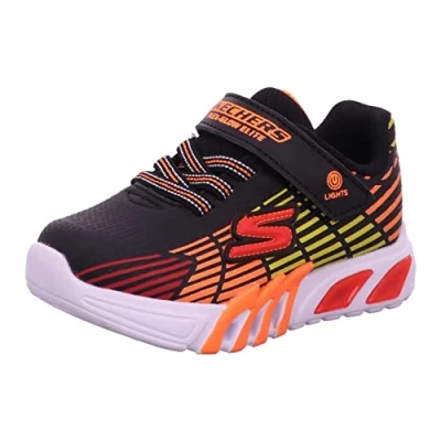 Image of Skechers Boy&#039;s Flex glow Elite Sneaker, Black B, 5 UK Child