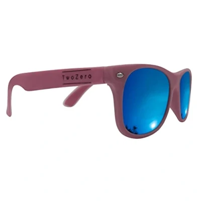 Image of MANCHESTER CITY Gloss Baby Pink Kids Childrens Sunglasses Girls Shiny Frame With Blue Mirror UV400 Lens