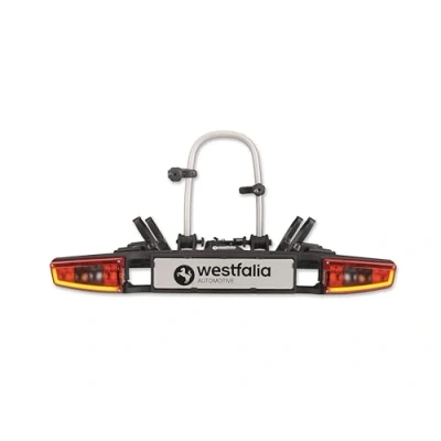 Image of Westfalia Bikelander Bike Rack for Towbars Carrier 2 bicycles Suitable E bikes Foldable LED Hybrid Lights