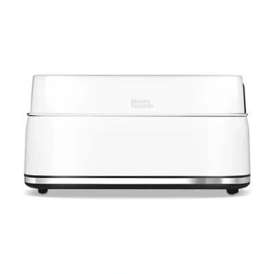 Image of Morphy Richards Signature Matt 4 Slice Toaster Moonlight White 2 Slot 245704