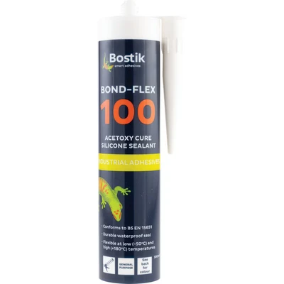 Image of Bostik 100HMA Bond flex White Silicon Sealant 290ml