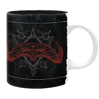 Image of Diablo 4 Mug Symbol Coffee Cup Logo Ceramic Gift Box