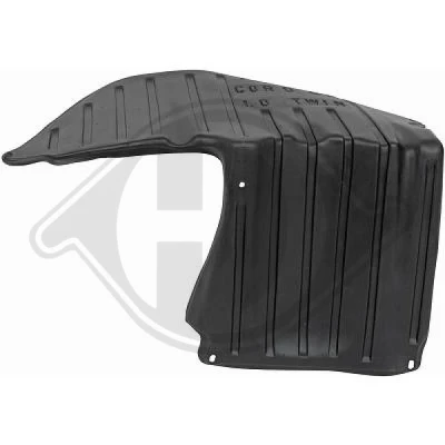 Image of 13214101, 212566 Silencing Material, engine bay DIEDERICHS 1814016 Right Front