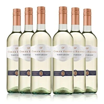 Image of Cortefresca Pinot Grigio 6 Bottle Case (6 x 750ml 12%)