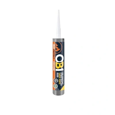 Image of OB1 Heat Protect Fire Resistant Sealant Durable Retardant for Linear Joints with Upto 4 Hours Protection Hybrid Technology Weather &amp; UV Paintable 290ml