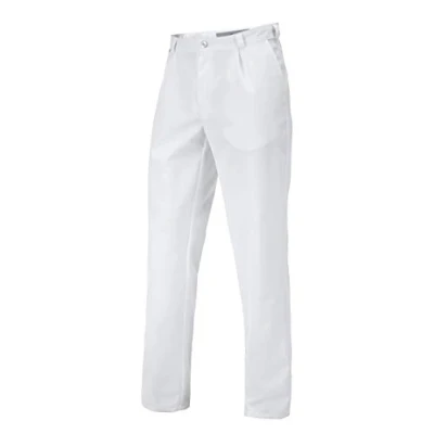 Image of BP 1359 558 21 52n, Men&#039;s trousers, with pleats and pockets 245,00 g/m², fabric blend white, 35/36n