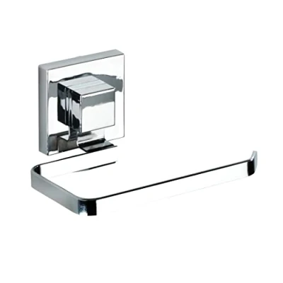 Image of WENKO 22687100 Vacuum Loc® toilet paper holder Quadro, Stainless steel, 14 x 6 11 cm, Shiny
