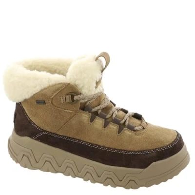 Image of UGG Women&#039;s TerreTrail Cozy Lace Fashion Boot, Chestnut, 8 UK