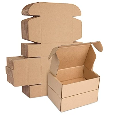 Image of Corrugated Cardboard Shipping Boxes, 15x10x5cm Royal Mail Small Parcel Packaging Mailing Boxes for Business, Posting, Storing or Gift(Pack of 25)