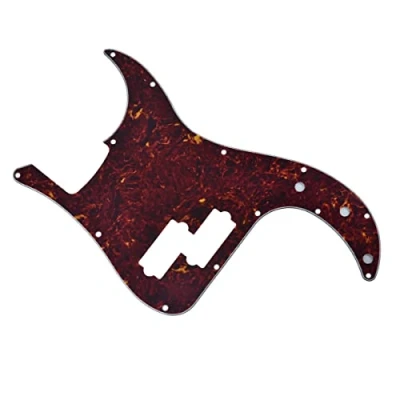 Image of KAISH 13 Hole P Bass Style Pickguard PB Scratch Plate for USA/Mexico Precision Vintage Tortoise