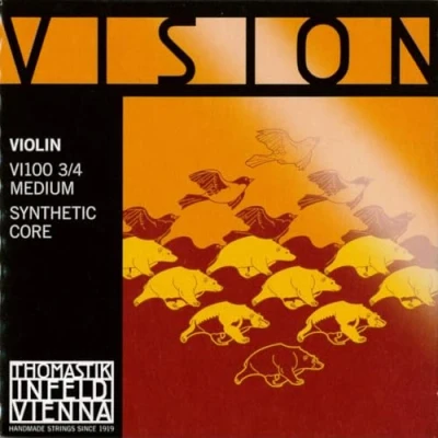 Image of Thomastik Saiten für Violine Vision Synthetic Core Satz 3/4 Mittel