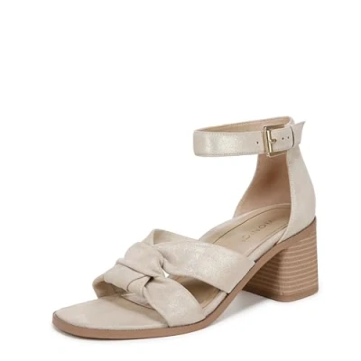 Image of Vionic Maia Metallic Leather Women&#039;s Heels Sandals