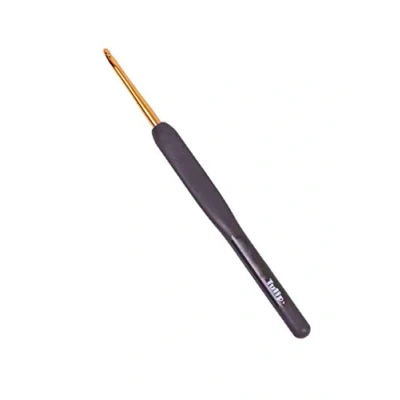 Image of Tulip Crochet Hook, Brown, One Size