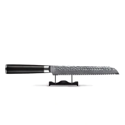 Image of Shinrai Japan Hammered Damask BR Bread knife 20 cm