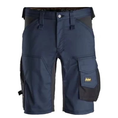 Image of Snickers AllroundWork Stretch Shorts Navy/Black 50