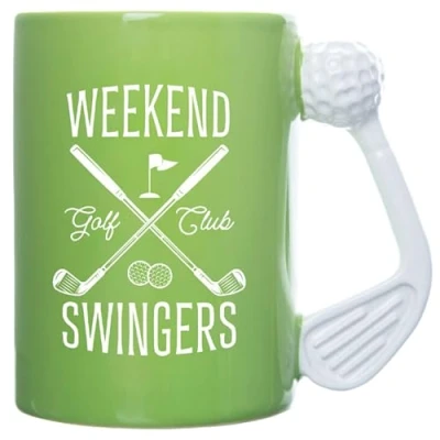 Image of Boxer Gifts Funny Golf for Men Novelty Mug Weekend Swingers Golfing Secret Santa Gift Themed Presents &amp; Prizes