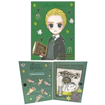 Image of QuickDraw Harry Potter Temporary Tattoo Set for Kids Transfer Tattoos (Draco)