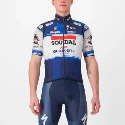 Image of CASTELLI 4233088 PRO LIGHT WIND vest Men&#039;s Sports DARK BLUE/WHITE S