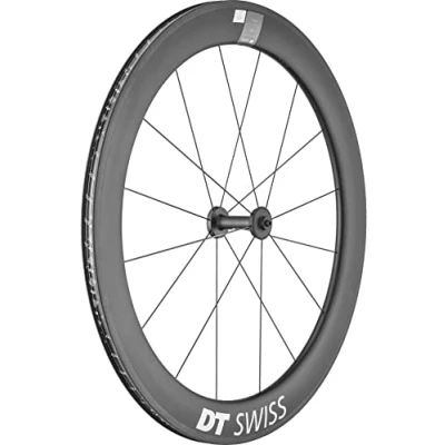 Image of DT Swiss ARC 1400 DICUT wheel, carbon clincher 62 x 17 mm rim, front
