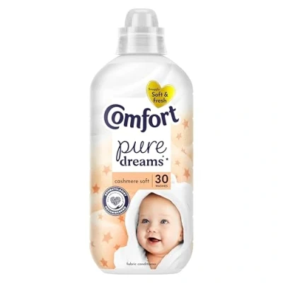Image of Comfort Pure Dreams Cashmere Soft dermatologically tested Fabric softener sensitive Conditioner gentle next to skin 30 washes (900 ml)